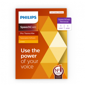 Philips SpeechExec Pro Transcribe 12 LFH4511/10 - license renewal 1y