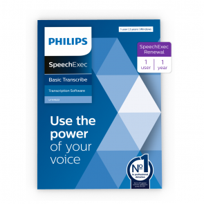 Philips SpeechExec Transcribe 12 LFH4611/10 - license renewal 1y
